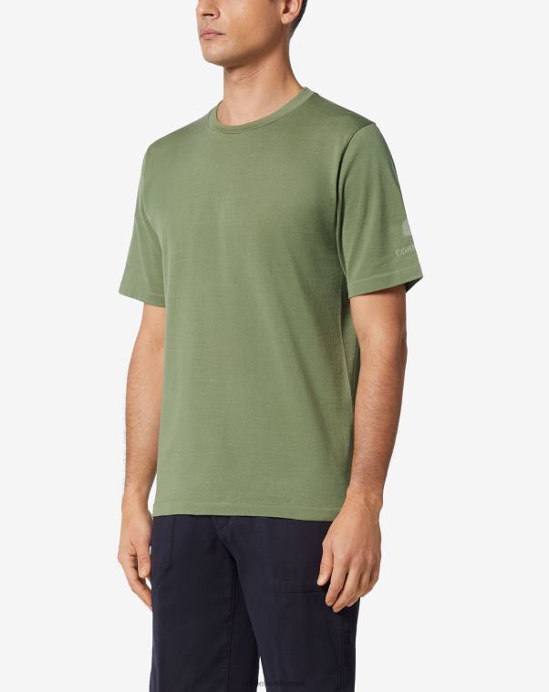 رجال Corneliani أخضر دائرة سترة قصيرة الأكمام ملابس Z2F68292