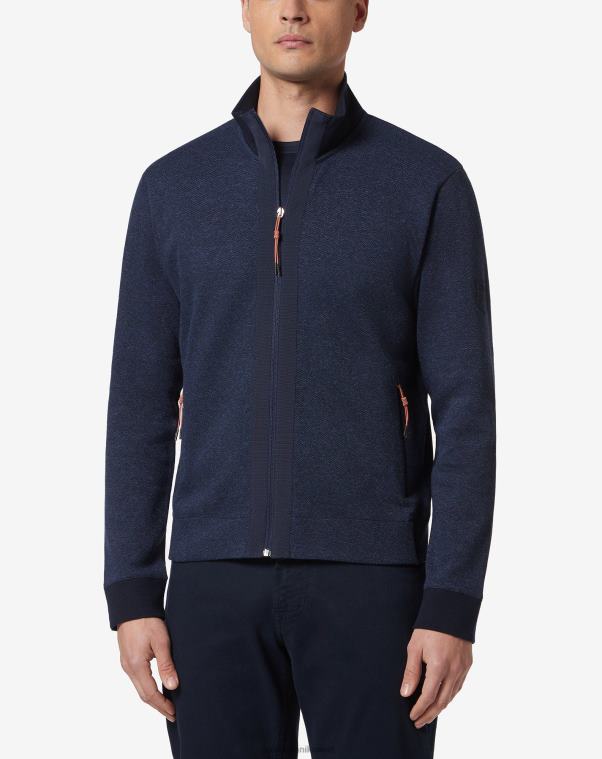 رجال Corneliani أزرق بيكيه من الصوف القابل للعكس ملابس Z2F68165