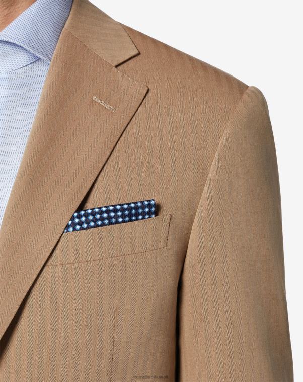 رجال Corneliani أزرق مربع جيب متماسك من الحرير مُكَمِّلات Z2F68396